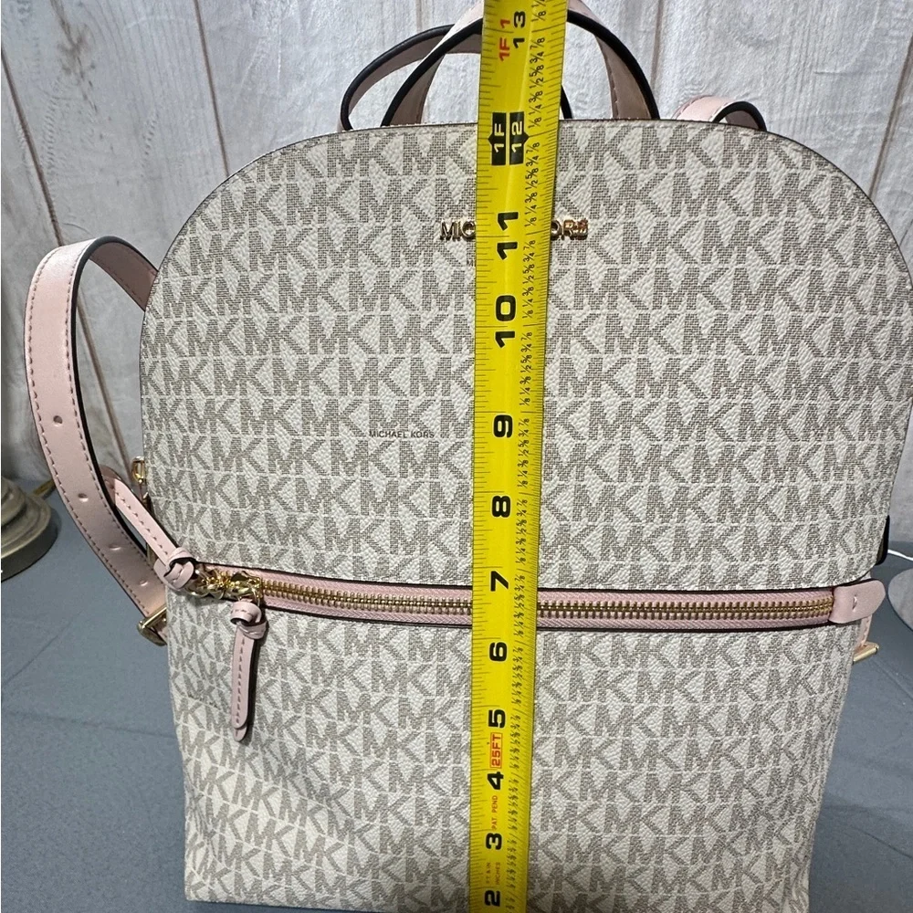 Michael Kors Medium Dallas Signature Logo Backpack